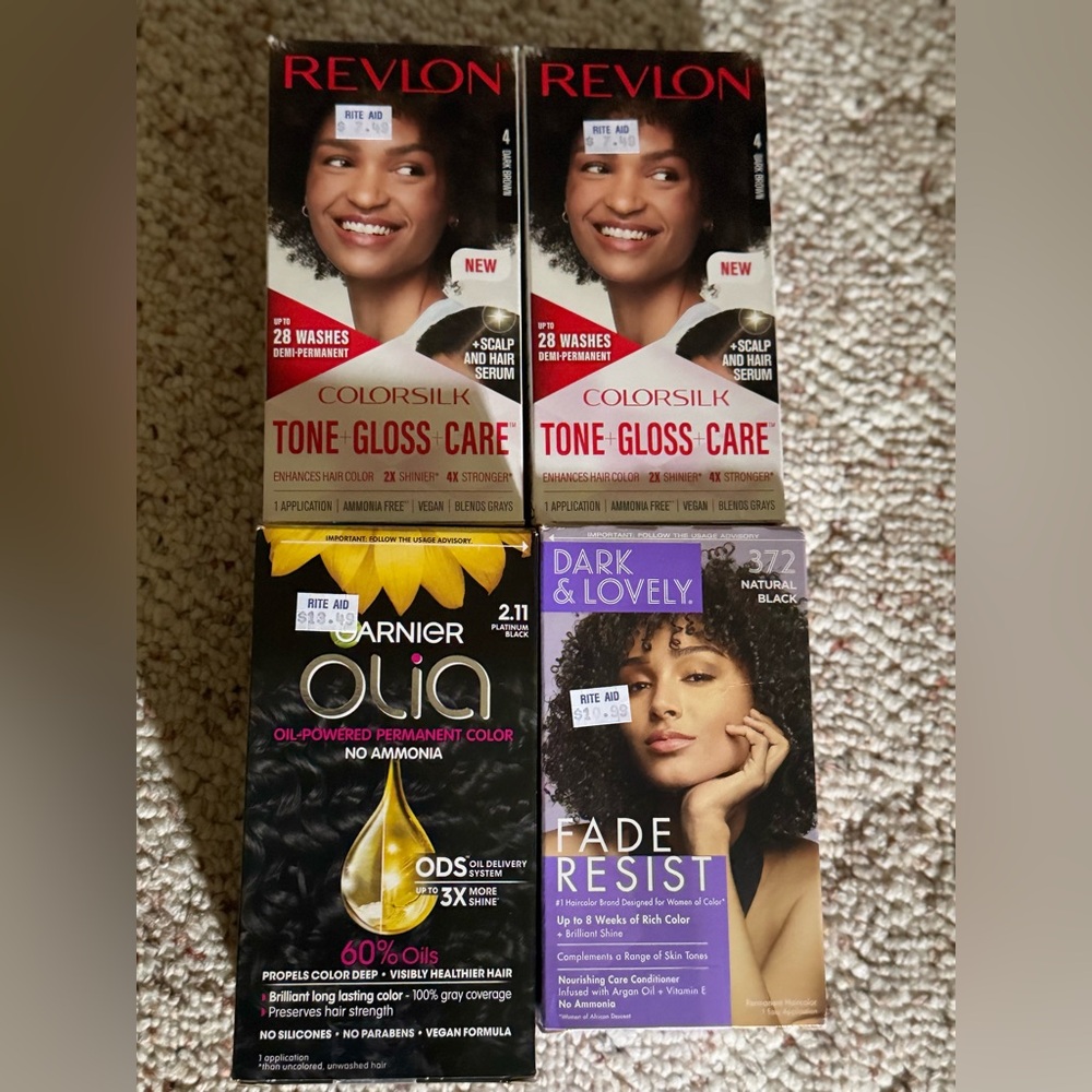 Revlon Colorsilk Tone Gloss Care - Black